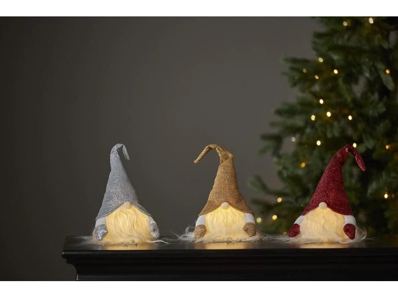 Star Trading LED-Figur Wichtel Grau, 1 LED, 28 cm, indoor 4 Star Trading LED-Figur Wichtel Grau, 1 LED, 28 cm, indoor – Bild 4