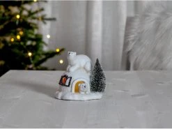 Star Trading LED-Figur Paar Polar mit Iglu, 13 cm, Weiss -Weihnachtsbeleuchtung Verkäufe 209200504 xxl