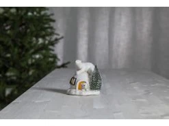 Star Trading LED-Figur Paar Polar mit Iglu, 13 cm, Weiss -Weihnachtsbeleuchtung Verkäufe 209200506 xxl