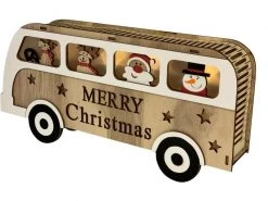 Dameco LED-Figur Bus, 30 cm, Braun -Weihnachtsbeleuchtung Verkäufe 210384022 xxl