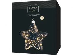 STT Hänger Glamour Star L, Ø 18 cm, Schwarz -Weihnachtsbeleuchtung Verkäufe 210417713 xxl