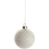 STT Hänger Glamour Ball S, Ø 10 cm, Weiss