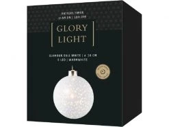 STT Hänger Glamour Ball S, Ø 10 cm, Weiss -Weihnachtsbeleuchtung Verkäufe 210417999 xxl
