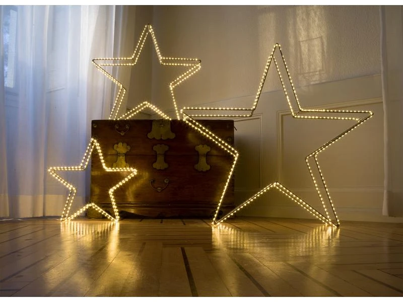 STT Tischdeko 3D Stern Argento, Ø 58 cm 3 STT Tischdeko 3D Stern Argento, Ø 58 cm – Bild 3