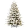 STT Weihnachtsbaum Snowed Tree Grün, 610 LED