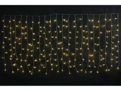 Dameco LED-Lichtervorhang mit 20 Strängen 200 LED, 100 cm