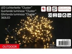 Dameco LED-Lichterkette Cluster 360 LED, 3.6 m, Outdoor 9 Dameco LED-Lichterkette Cluster 360 LED, 3.6 m, Outdoor -Weihnachtsbeleuchtung Verkäufe 210940060 xxl