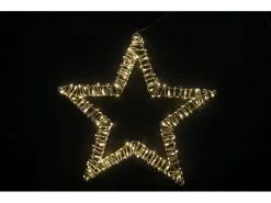 Dameco Tischdeko Stern, 50 cm, Silber