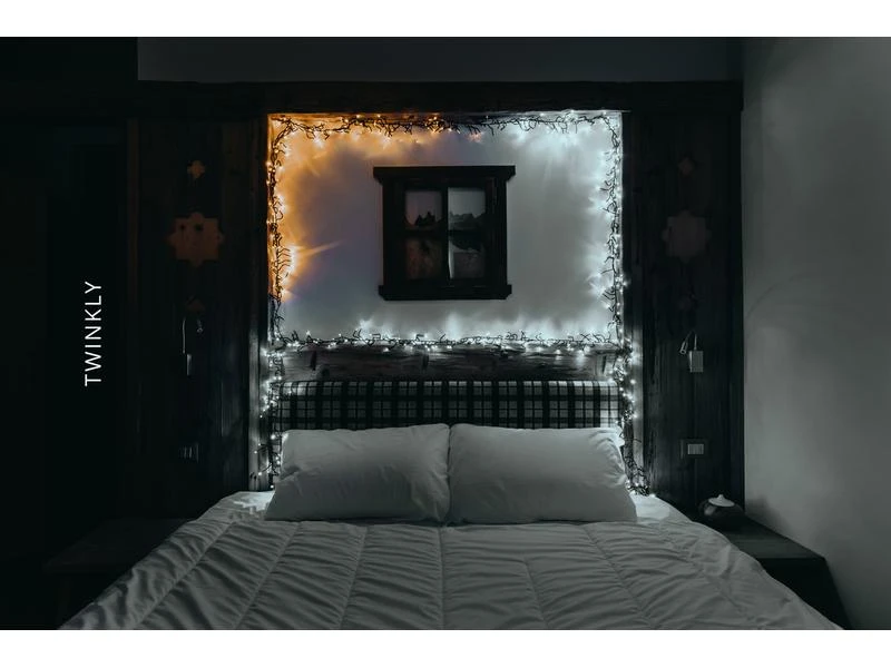 Twinkly LED-Lichterkette Cluster 6m, 400 LED 2 Twinkly LED-Lichterkette Cluster 6m, 400 LED – Bild 2