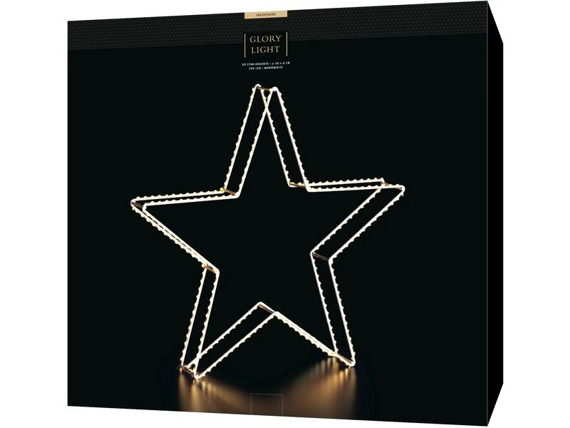 STT Tischdeko 3D Stern Argento, Ø 58 cm 4 STT Tischdeko 3D Stern Argento, Ø 58 cm – Bild 4