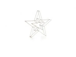 STT 3D LED Stern Doppelt Argento 420 LED, Ø 58 cm