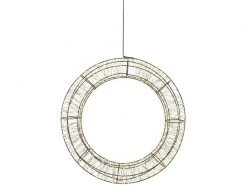 STT LED Engelskranz Nero 960 LED, Ø 45 cm, 9 W