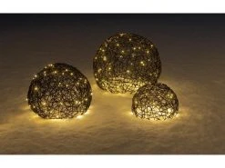STT Dekolicht Rattan Ball, Ø 25 cm 12 STT Dekolicht Rattan Ball, Ø 25 cm -Weihnachtsbeleuchtung Verkäufe 211061597 xxl
