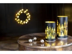 STT Tischdeko Tree L, 20 LED, Ø 10 cm, Schwarz -Weihnachtsbeleuchtung Verkäufe 211062829 xxl