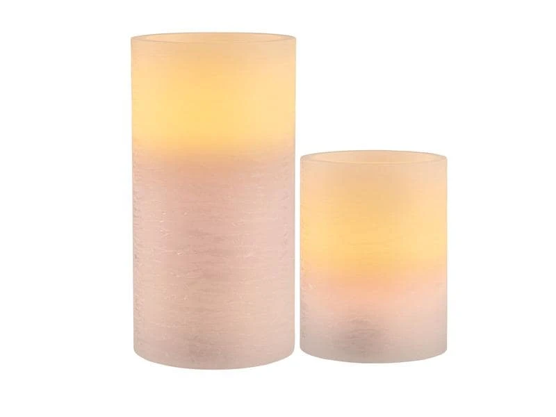 Pauleen LED-Kerzen Set Flieder, Ø 7.6 cm, Rosa, 2 Stk. 2 Pauleen LED-Kerzen Set Flieder, Ø 7.6 cm, Rosa, 2 Stk. – Bild 2