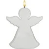 Star Trading LED Grabkerze Flamme Angel, Weiss