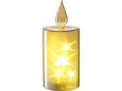 Leonardo Kerze Stella, 24 cm, Gold