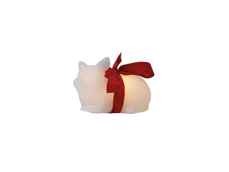 Sirius LED-Figur Schwein Ema, 12 cm, Weiss 1 Sirius LED-Figur Schwein Ema, 12 cm, Weiss