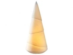 Leonardo Tischdeko Stella Tanne Ø 12 cm, Weiss