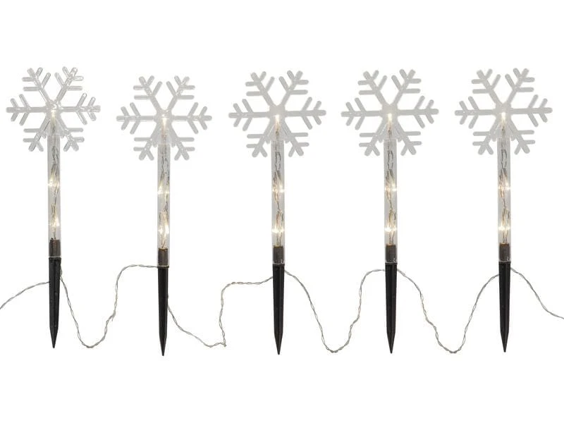 Star Trading Dekolicht Wandy, 5er, mit Erdspiess, 25 cm 1 Star Trading Dekolicht Wandy, 5er, mit Erdspiess, 25 cm