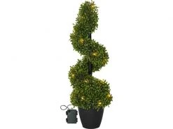 Star Trading Baum Buxbom, 0.65 m, Grün, 20 LED