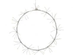 Star Trading Kranz Halo, Ø 30 cm, Weiss