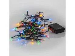 Star Trading LED-Lichterkette Akku, 80 LED, 5.6 m, Outdoor