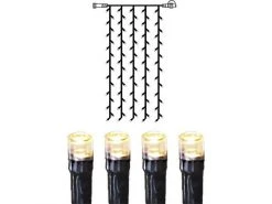 Star Trading Lichtervorhang Erweiterungssystem Decor, 100 LED, 1 x 2 m