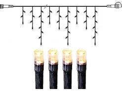 Star Trading Lichtervorhang-Erweiterung Icicle-System Decor, 126 LED, 3 m