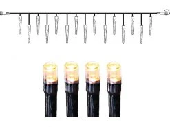 Star Trading Lichtervorhang-Erweiterung Icicle-System Decor, 50 LED, 5 m