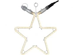 Star Trading LED-Stern Erweiterungssystem 24, Neon, 60 LED, 32 cm