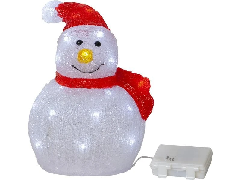 Star Trading LED-Figur Crystalo Schneemann, 25 cm, Transparent 1 Star Trading LED-Figur Crystalo Schneemann, 25 cm, Transparent