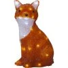 Star Trading LED-Figur Crystalo Fuchs, 35 cm, Orange