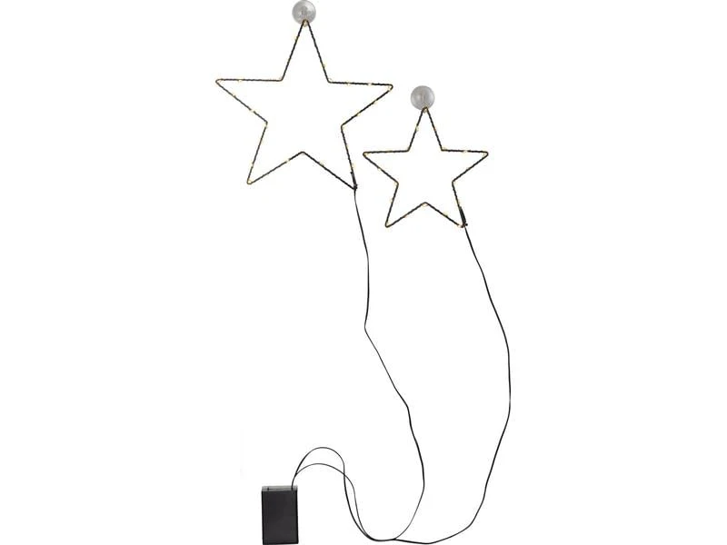 Star Trading Fensterhänger Stella, 50 LED, Schwarz 1 Star Trading Fensterhänger Stella, 50 LED, Schwarz