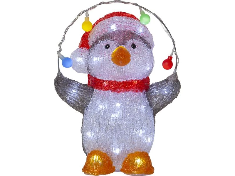 Star Trading LED-Figur Crystalo Pinguin, 30 cm, Mehrfarbig 1 Star Trading LED-Figur Crystalo Pinguin, 30 cm, Mehrfarbig