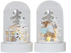 Star Trading Glasdekoration Reinbek, Ø 5.5 cm, 2 Stück