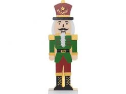 Star Trading LED-Figur Nutcracker, 25 cm, Grün