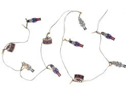 Star Trading LED-Lichterkette Nutcracker, 10 LED, 1.8 m, Indoor