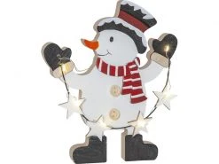 Star Trading LED-Figur Billy, Schneemann
