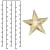 Star Trading LED-Lichtervorhang 0.9 m mit Sternen, 50 LED, Indoor