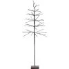 Star Trading Baum Snowfrost, 63 LEDs, 150 cm, Braun