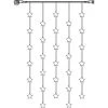 Star Trading Lichtervorhang Erweiterungssystem Decor, 30 LED, 90 x 120 cm