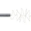 Star Trading LED Lichterkette Angel Hair 2 m, Silber