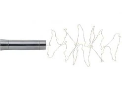 Star Trading LED Lichterkette Angel Hair 2 m, Silber