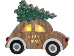 Star Trading Tischdeko Billy, 20 cm, Holz