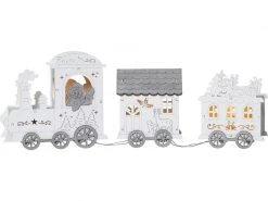 Star Trading LED-Figur Weihnachtszug, 42 cm, Holz