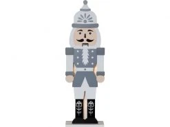 Star Trading LED-Figur Nussknacker, 52 cm, Grau