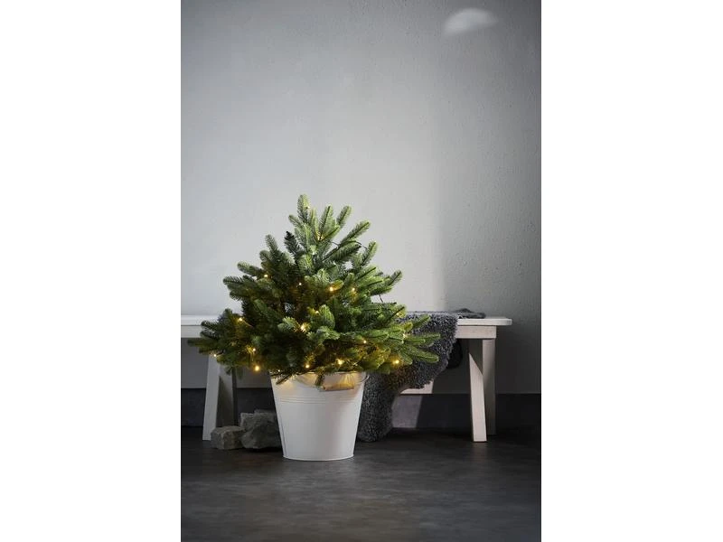 Star Trading Weihnachtsbaum Busk, 40 LEDs, 75 cm, Grün 2 Star Trading Weihnachtsbaum Busk, 40 LEDs, 75 cm, Grün – Bild 2