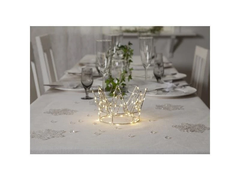 Star Trading Crown, 70 LED, Silber 2 Star Trading Crown, 70 LED, Silber – Bild 2