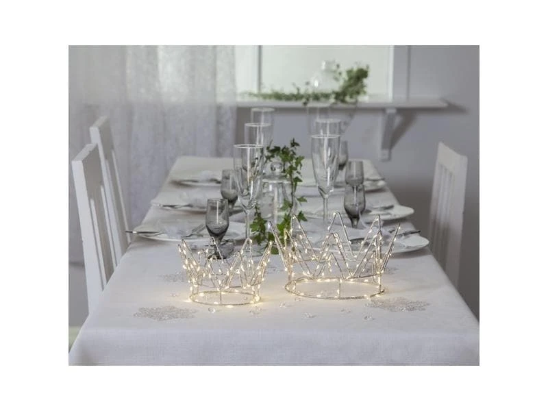 Star Trading Crown, 70 LED, Silber 4 Star Trading Crown, 70 LED, Silber – Bild 4